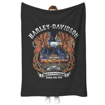 Harley_Davidson_Fiery_Eagle_Blank_Gift_f_V_Blanket_Model_Mockup.png
