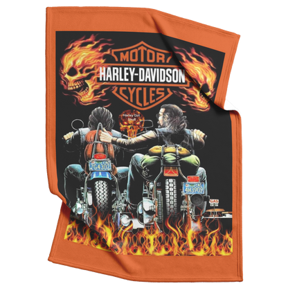 Harley_Davidson_Girl_Skull_Blanket_Gift__V_Blanket_Top_Bottom_Folds_Mockup.png