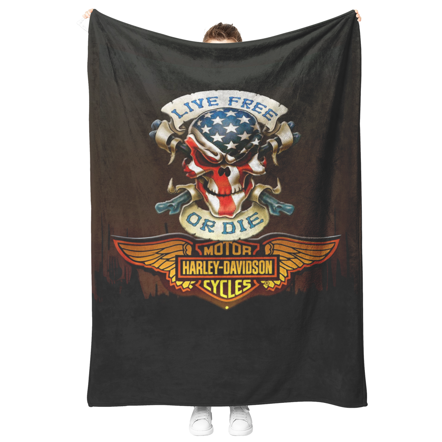 Harley_Davidson_Live_Free_or_Die_Velvete_V_Blanket_Model_Mockup.png