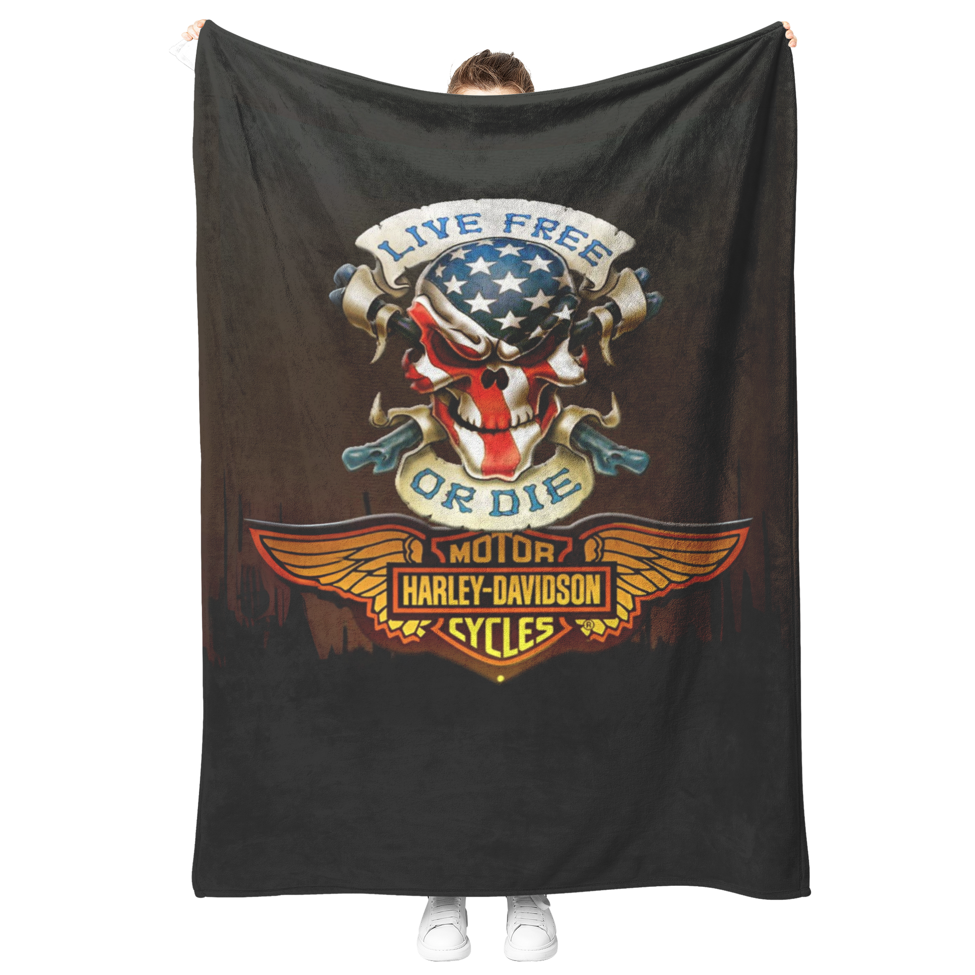 Harley_Davidson_Live_Free_or_Die_Velvete_V_Blanket_Model_Mockup.png