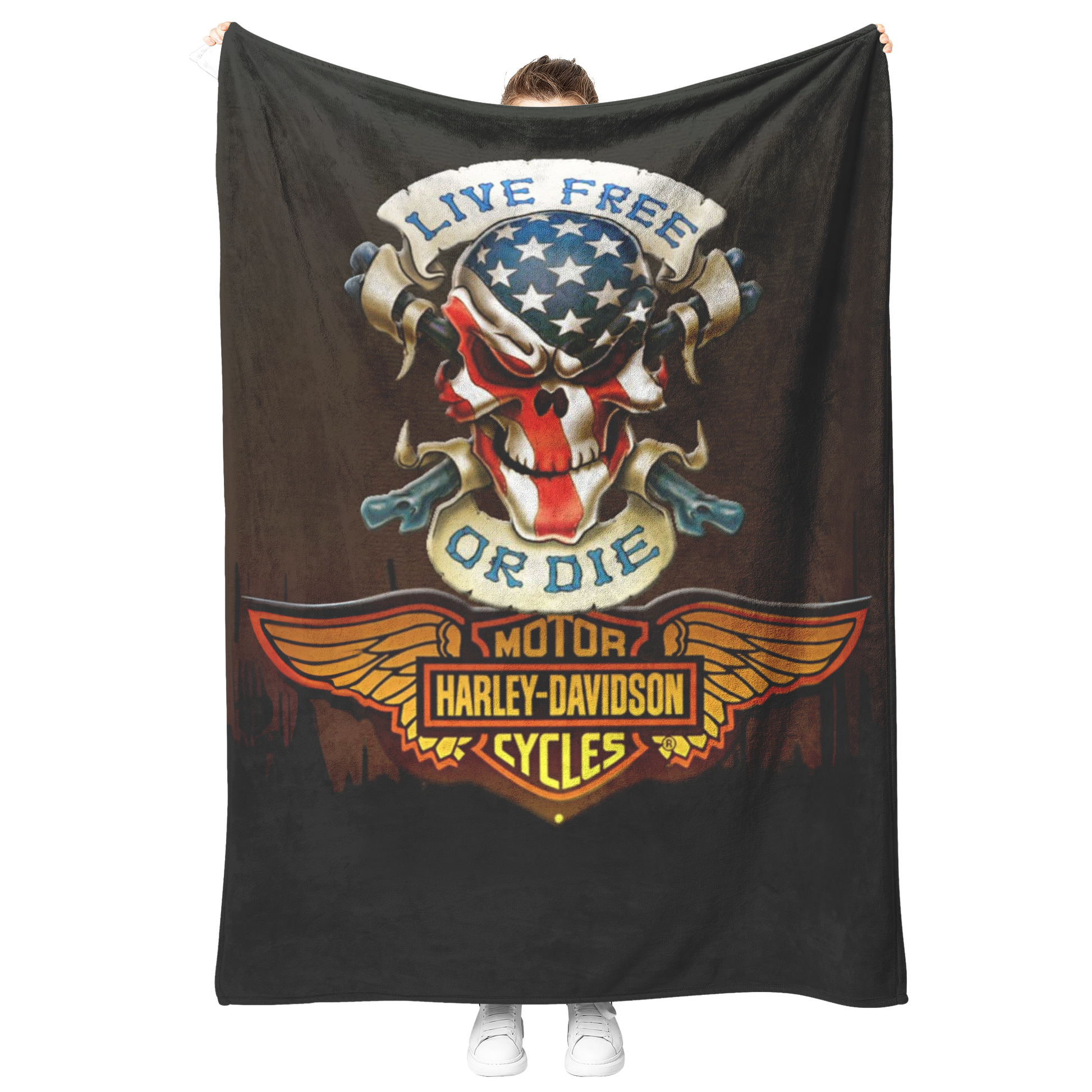 Harley_Davidson_Live_Free_or_Die_Velvete_V_Blanket_Model_Mockup.png