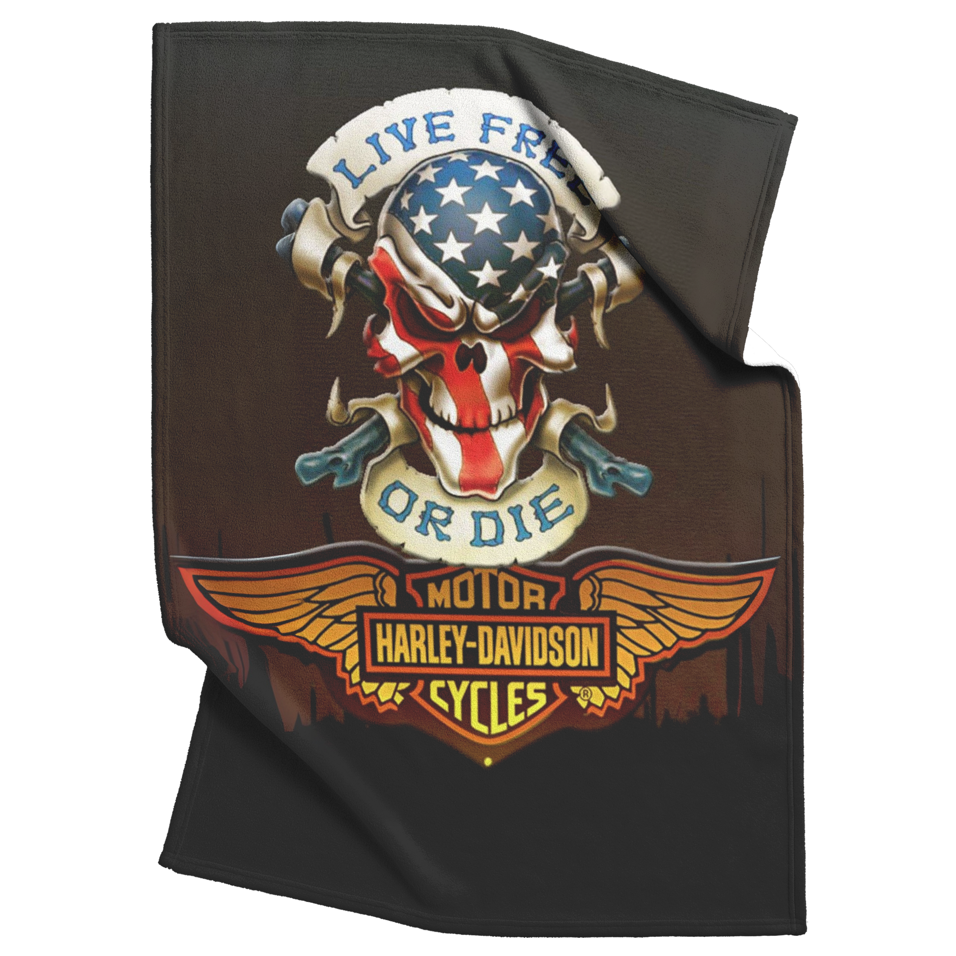 Harley_Davidson_Live_Free_or_Die_Velvete_V_Blanket_Top_Bottom_Folds_Mockup.png