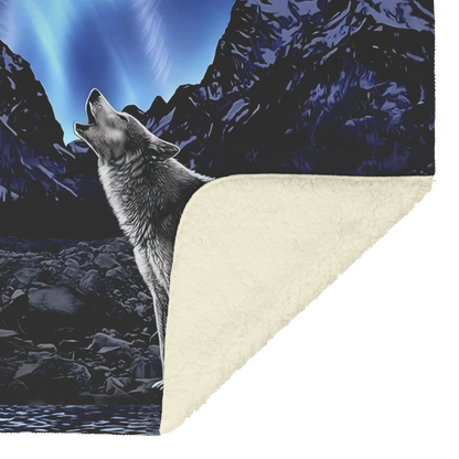 Howling_Wolf_Call_of_the_wild_Super_Soft_V_Blanket_Sherpa_Mockup.png