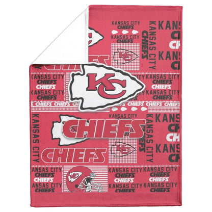 Kansas City Chiefs Ultra Soft Mink Touch Plush Fleece Blanket Football Fans Gift_50 x60