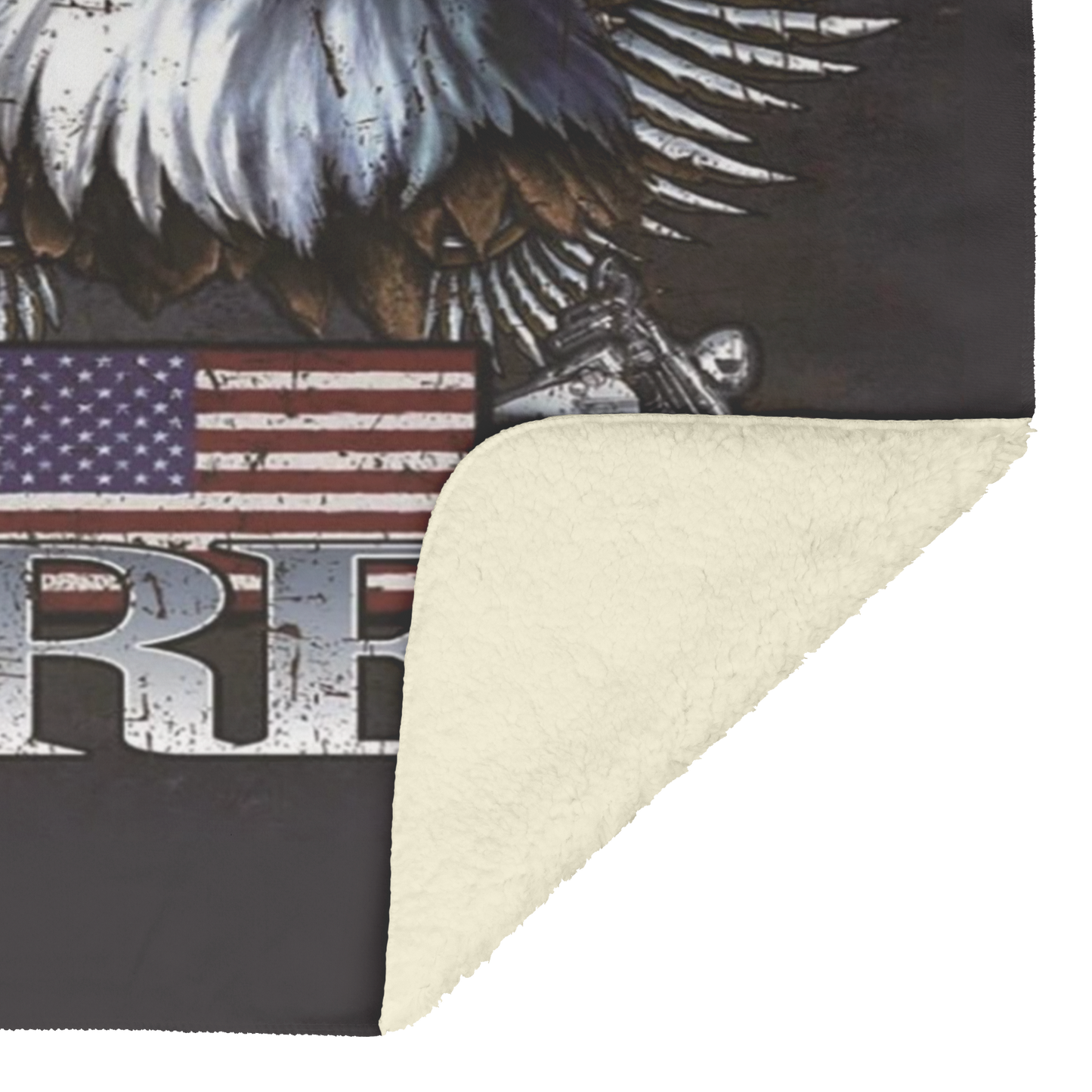 Legend_Ride_Free_American_Bald_Eagle_Bik_V_Blanket_Sherpa_Mockup.png