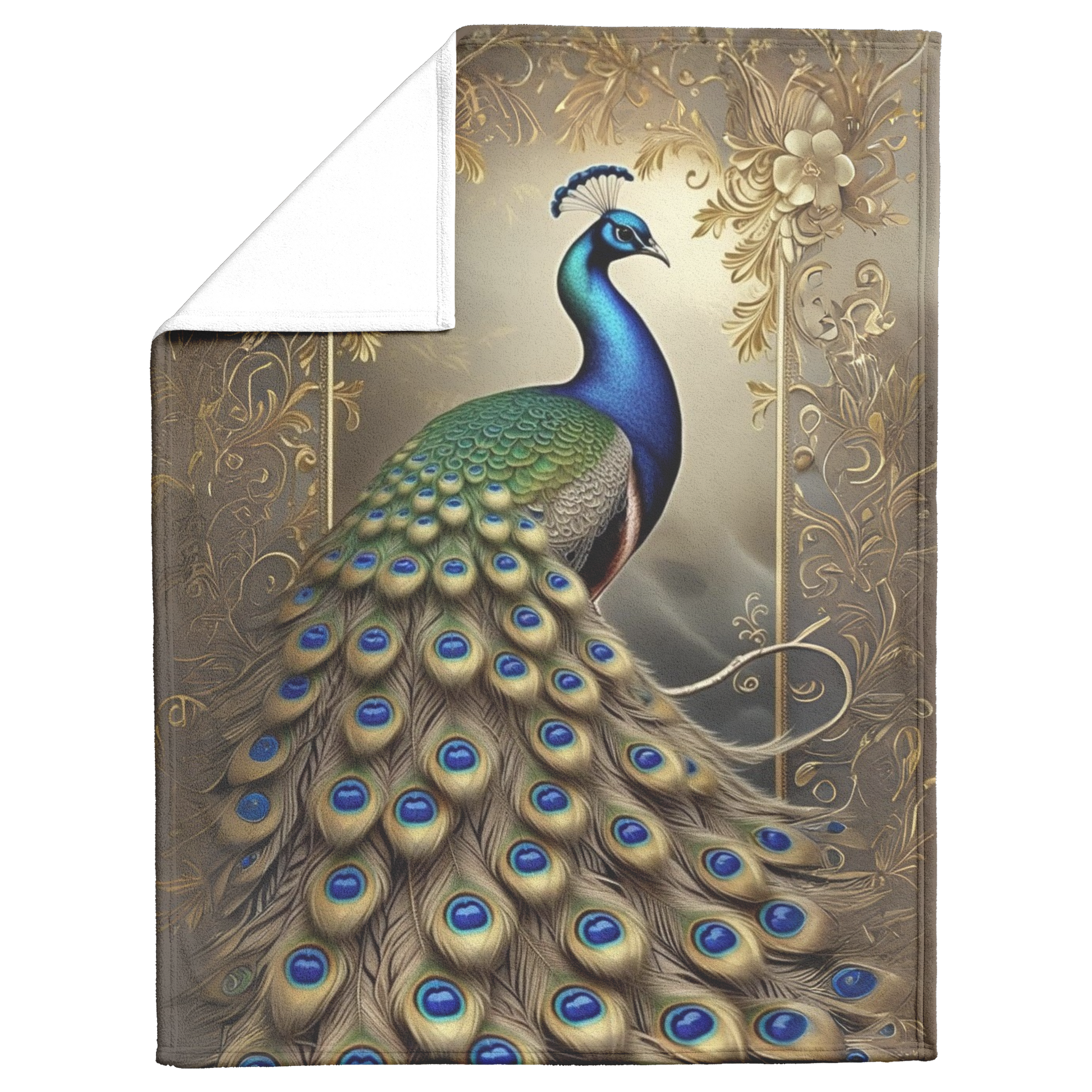 Peacock_Print_Microplush_Super_Soft_Flee_V_Blanket_Fold_Mockup.png