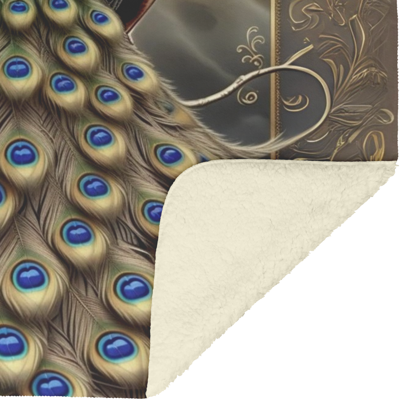 Peacock_Print_Microplush_Super_Soft_Flee_V_Blanket_Sherpa_Mockup.png