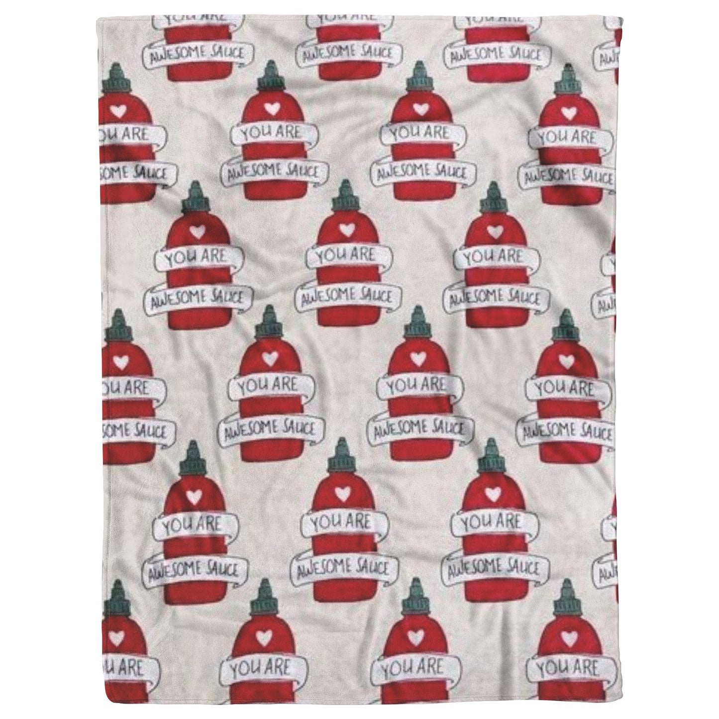 Romantic You are Awesome sauce Throw Blanket