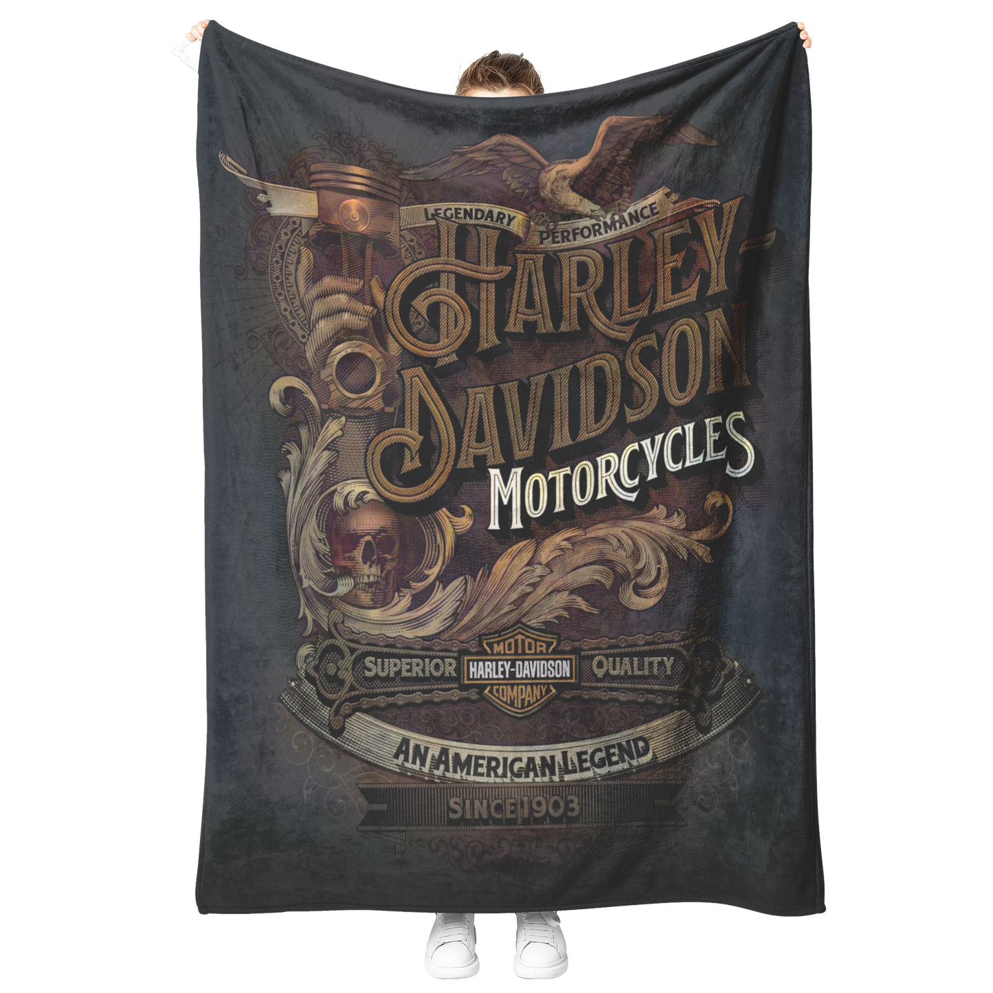 VTG_Rustic_Harley_Davidson_Blanket_Gift__V_Blanket_Model_Mockup.png