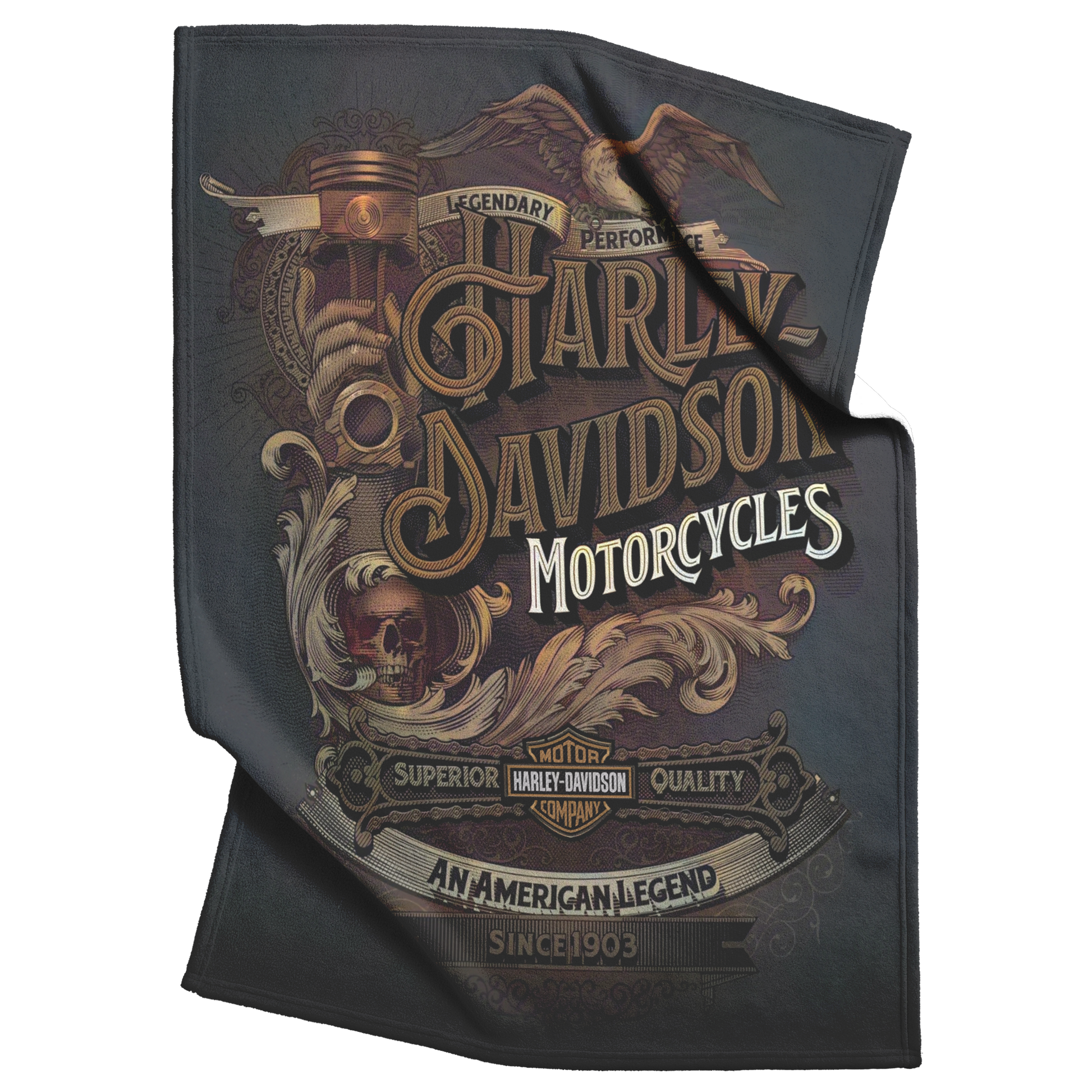 VTG_Rustic_Harley_Davidson_Blanket_Gift__V_Blanket_Top_Bottom_Folds_Mockup.png