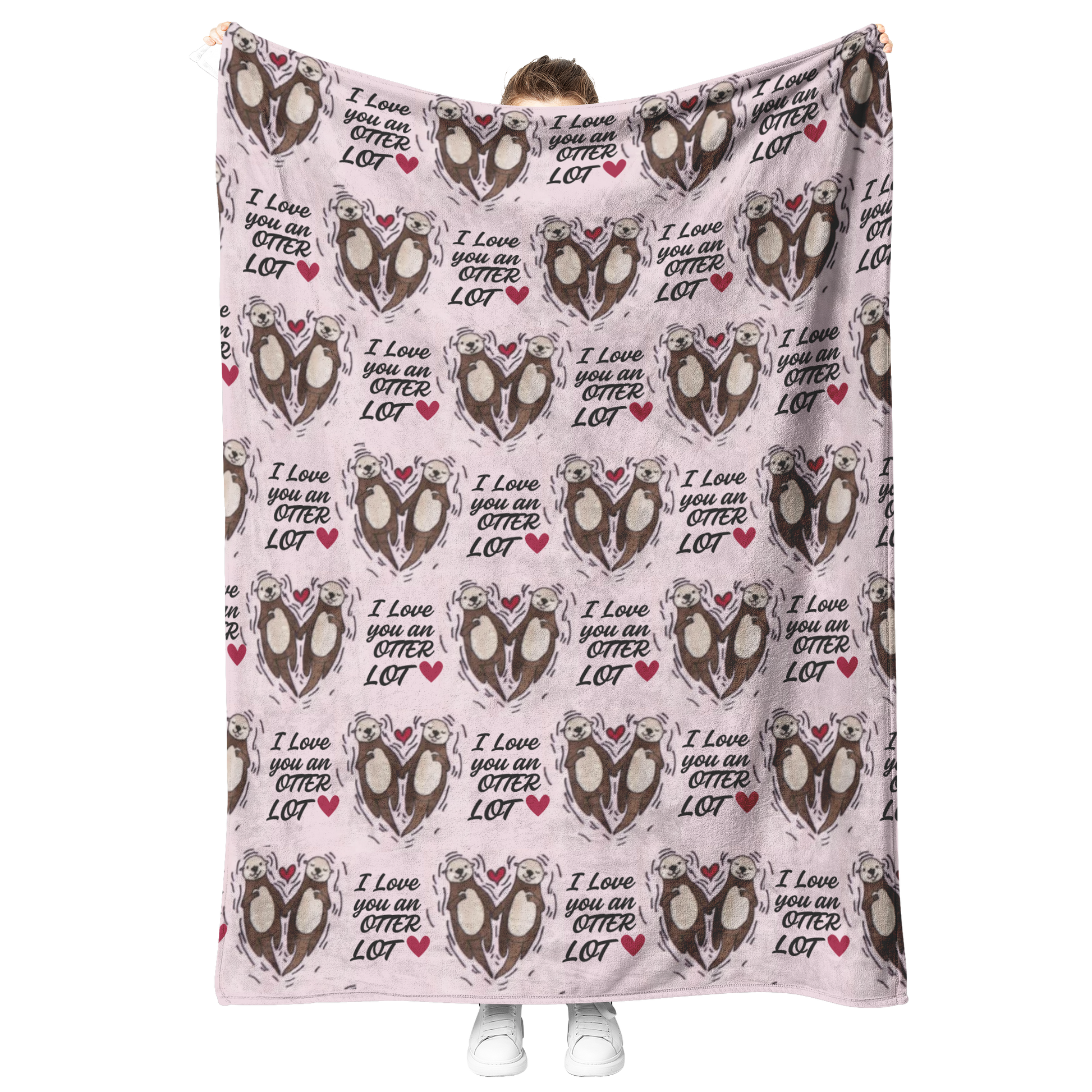 Valentines_Day_Blanket_I_Love_You_Otter_V_Blanket_Model_Mockup.png