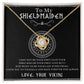 Necklace Gift To My Shieldmaiden, Viking Jewelry For Women, Her, Wife, Soulmate