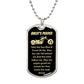 BIKER'S PRAYER | LUXURY DOG TAG | MAY THE SUN RISE