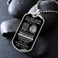 TO MY SON| LUXURY DOG TAG | I LOVE YOU