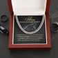 TO MY MAN | CUBAN LINK CHAIN | BECAUSE YOU CAUGHT MY HEART