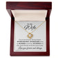 TO MY WIFE | LOVE KNOT NECKLACE |  GROW OLD WITH ME