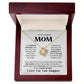 TO MY LOVING MOM | FOREVER LOVE KNOT NECKLACE | I AM FOREVER GREATFUL