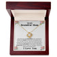 TO MY BEAUTIFUL MOM | LOVE KNOT NECKLACE | I LOVE YOU