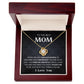 TO THE BEST MOM | LOVE KNOT NECKLACE | WITHOUT YOU THERE IS NO ME