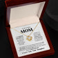 TO MY LOVING MOM | FOREVER LOVE KNOT NECKLACE | I AM FOREVER GREATFUL