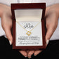 TO MY WIFE | LOVE KNOT NECKLACE |  GROW OLD WITH ME