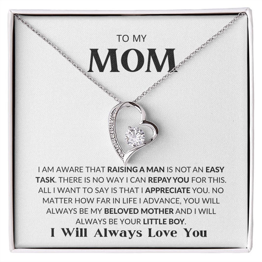 TO MY MOM | FOREVER LOVE NECKLACE | THERE IS NO WAY I CAN REPAY YOU