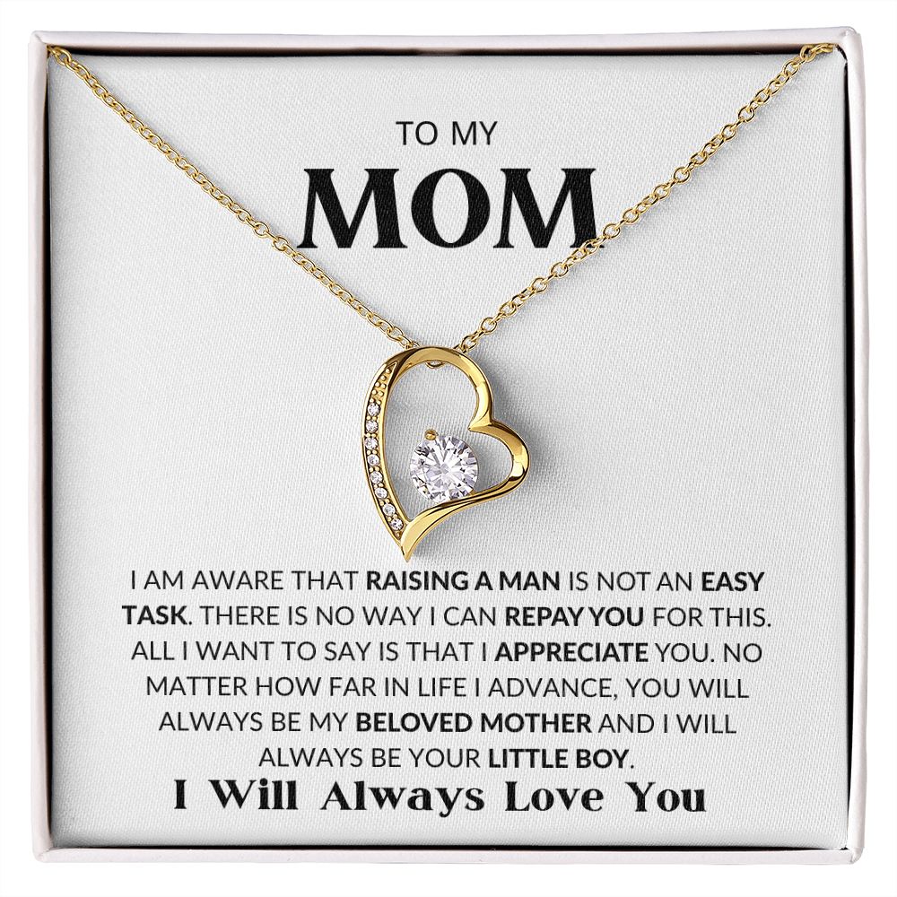 TO MY MOM | FOREVER LOVE NECKLACE | THERE IS NO WAY I CAN REPAY YOU